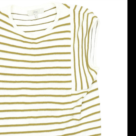 Womens UK Size 10 NEXT Multicoloured Basic T-Shirt