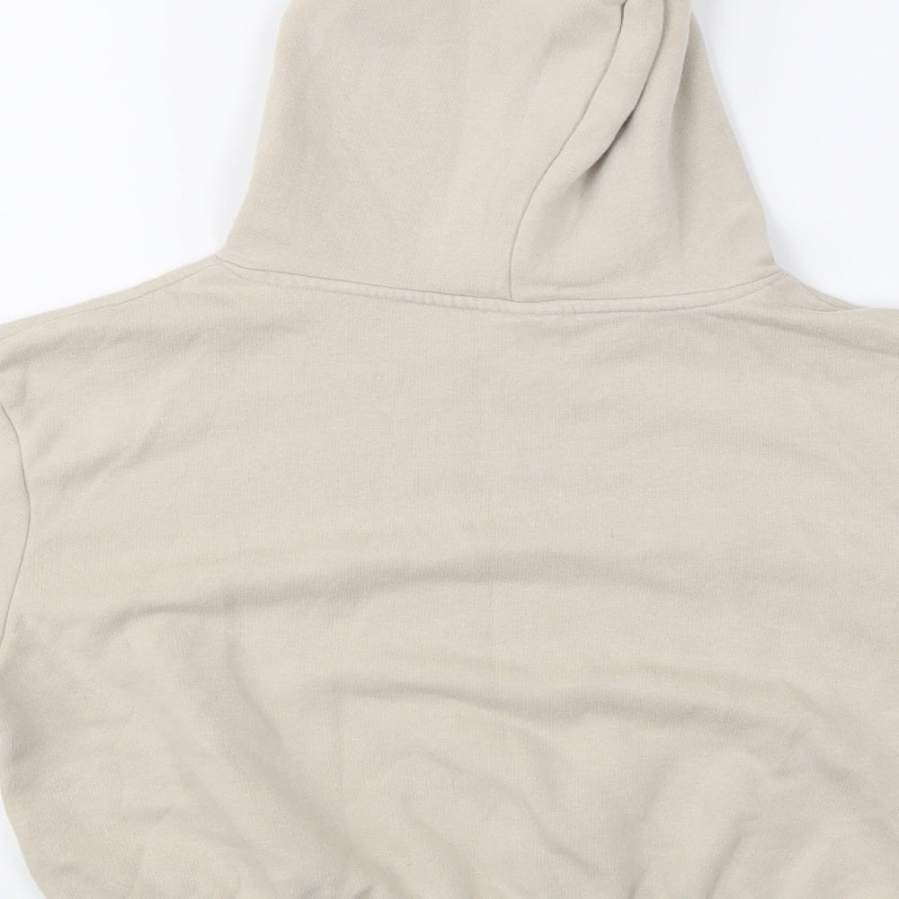 H&M Girls Beige Pullover Hoodie Size 10-11 Years