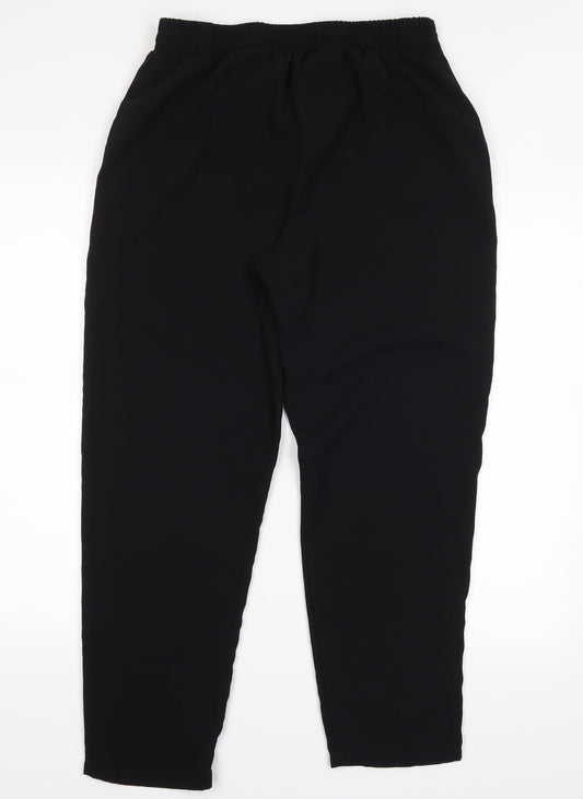 Bonmarché Womens Black Sweatpants Trousers Size 12 L26 in
