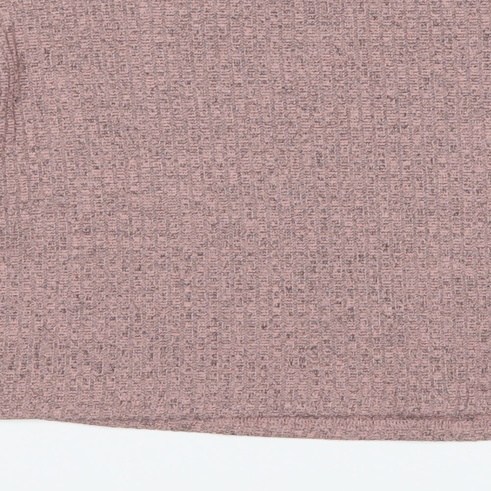New Look Girls Pink Basic T-Shirt Size 10 Years