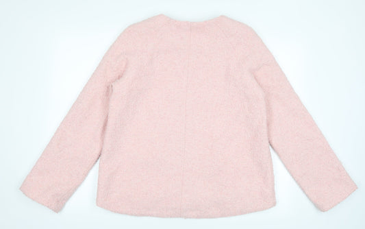 Papaya Womens Pink Jacket Coat Size 14