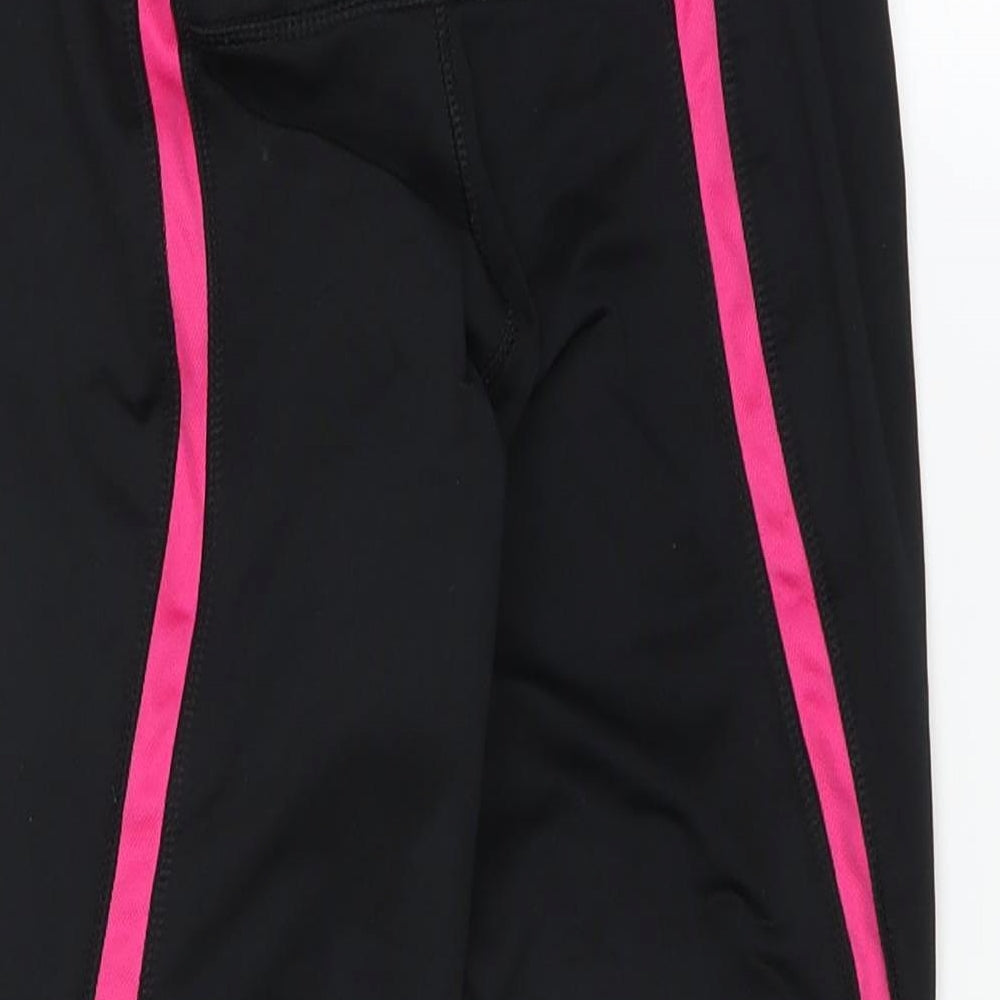 Oasis Womens Black Jogger Leggings Size XS L20 in - cropped leg