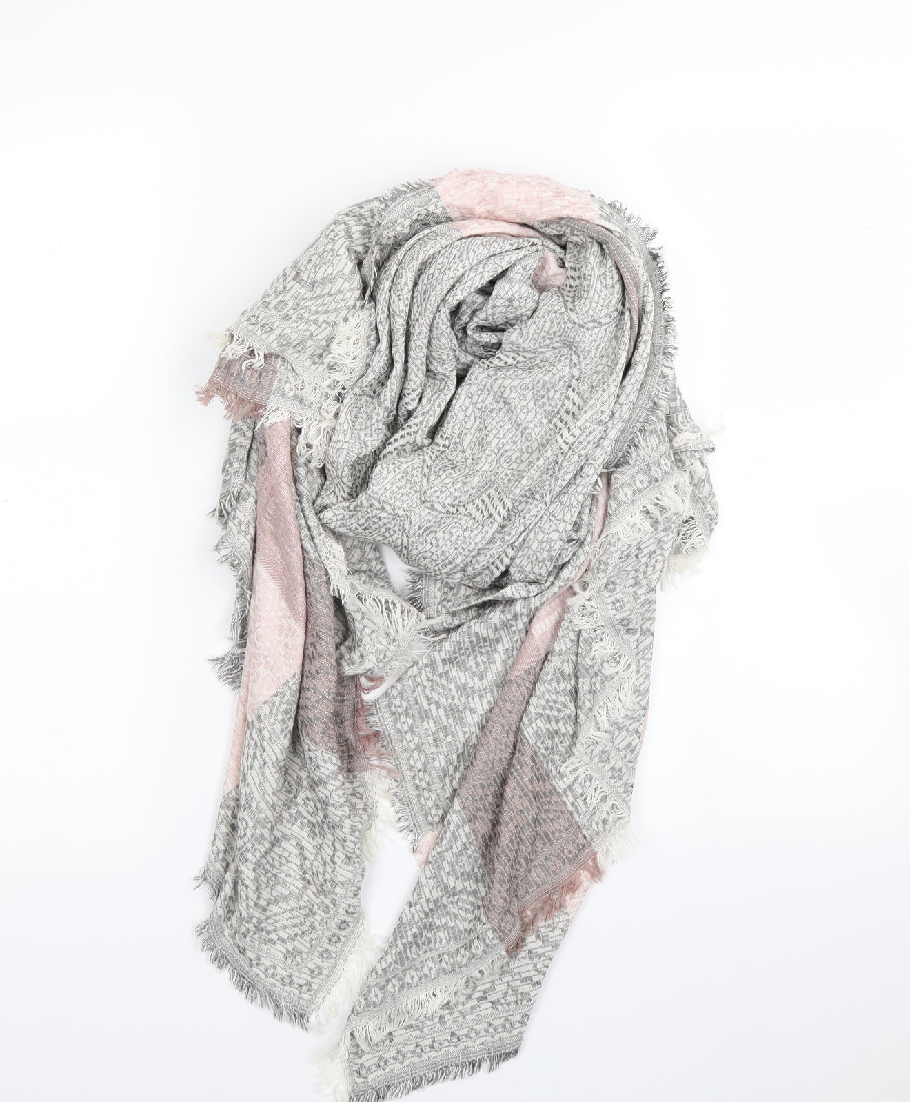 Preworn Womens Grey Scarf