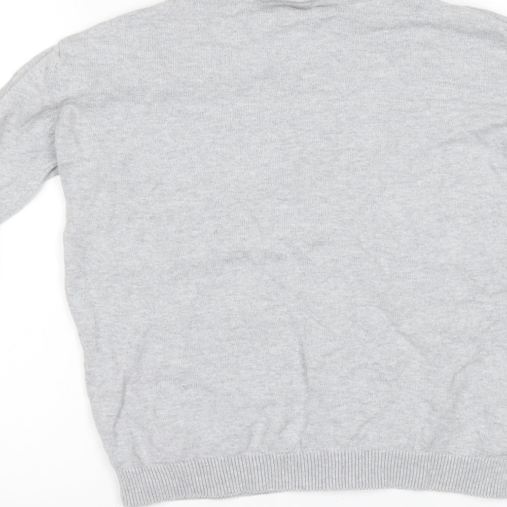 Primark Womens Grey Basic Blouse Size 8