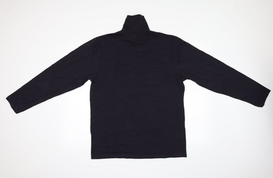 Henbury Mens Blue Pullover Jumper Size M