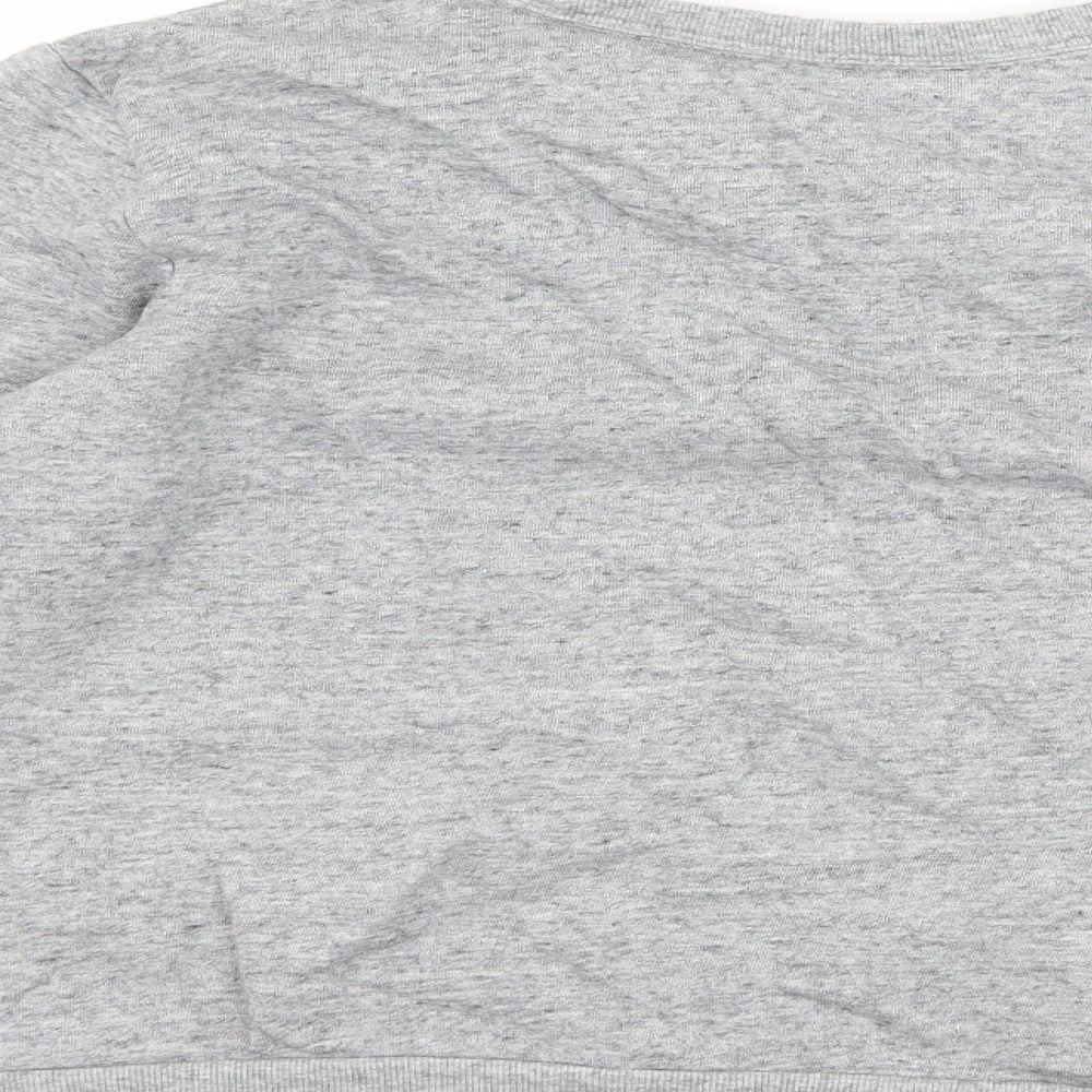 tout a coup Girls Grey Pullover Sweatshirt Size 14 Years - cat