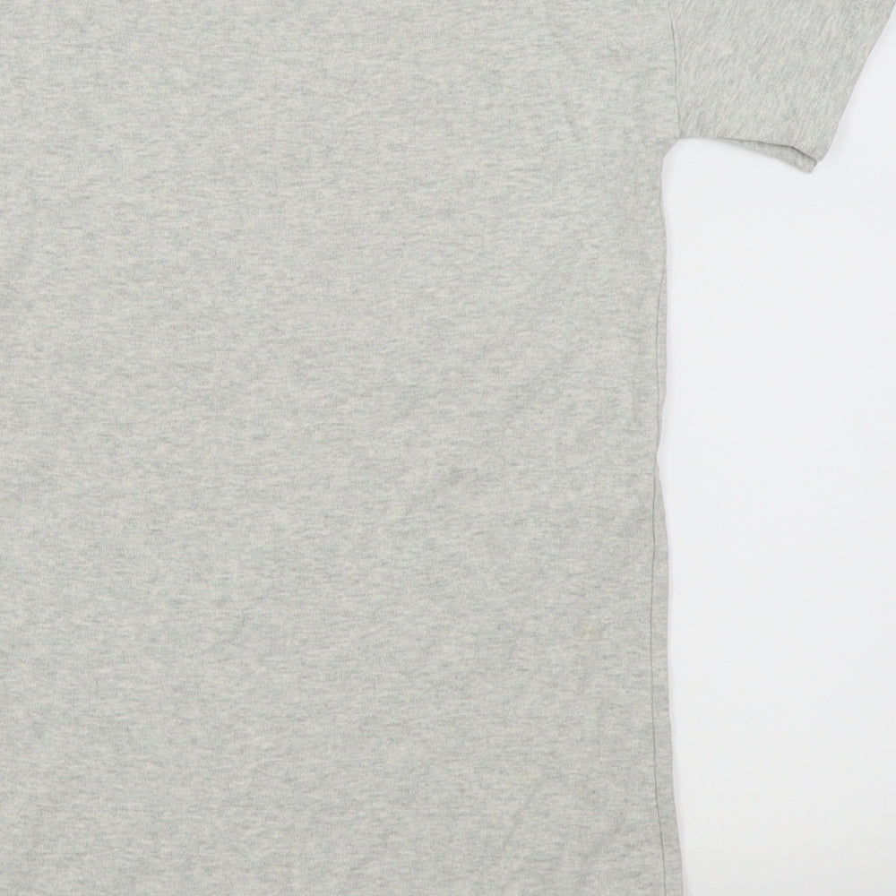 Next Girls Grey Basic T-Shirt Size 7 Years
