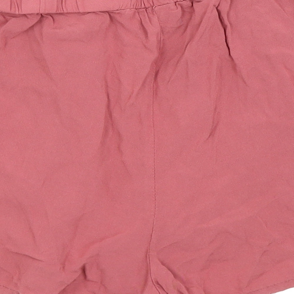 Primark Womens Pink Hot Pants Shorts Size 10