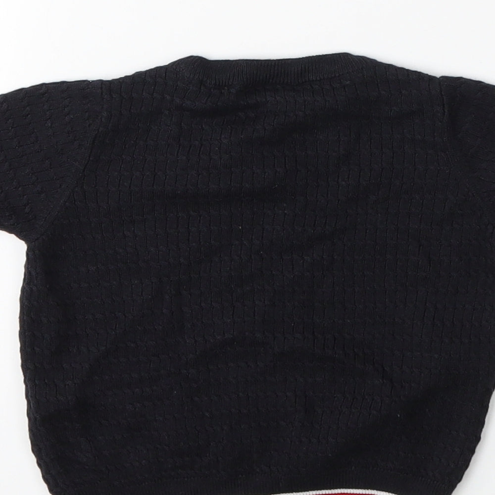 River Island Baby Blue Knit Pullover Jumper Size 3-6 Months