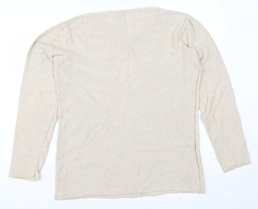 Matalan Mens Beige Pullover Jumper Size L