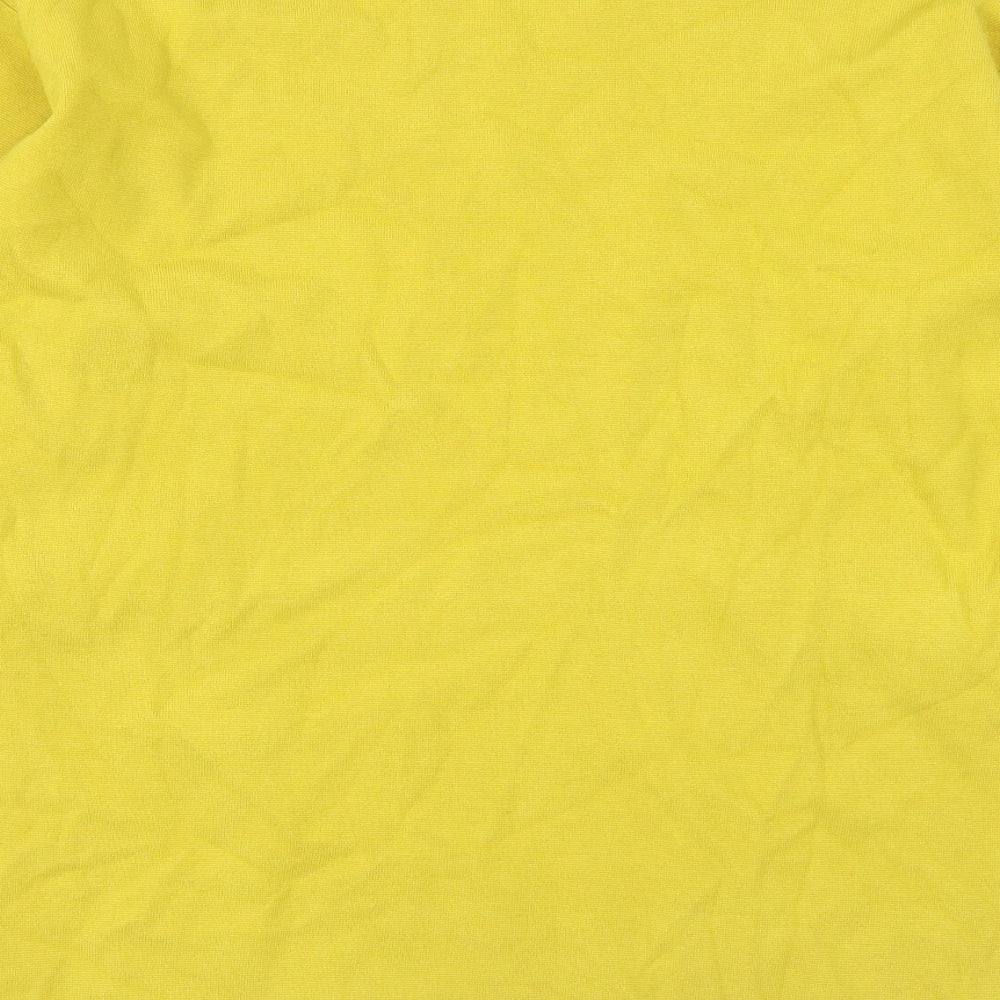 Tu Womens Yellow Pullover Jumper Size 16