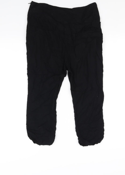 Womens UK Size 10 New Look Regular Fit Jegging Black Trousers