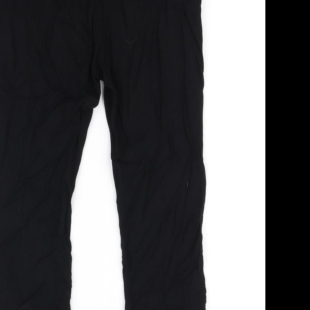 Womens UK Size 10 New Look Regular Fit Jegging Black Trousers