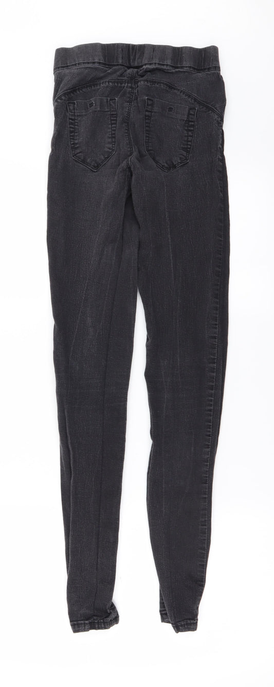 denim co Womens Black Straight Jeans Size 6 L27 in