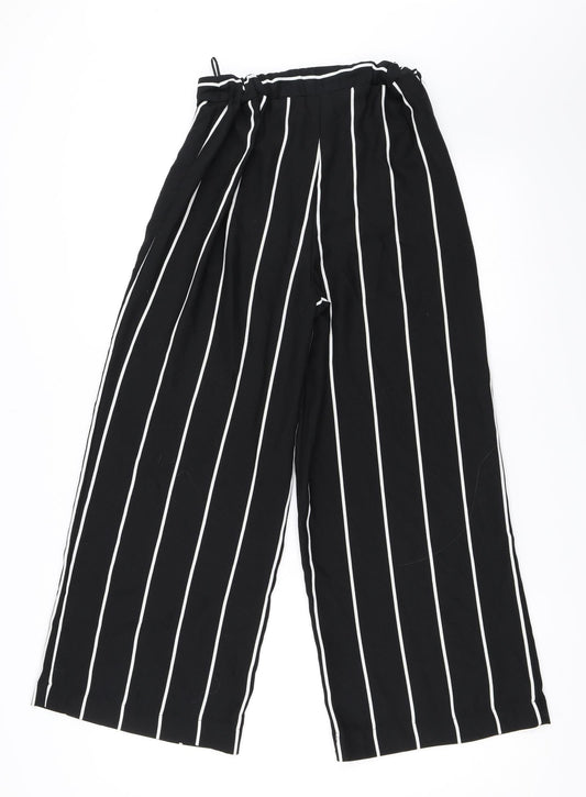 New Look Womens Black Trousers Size 6 L25 in