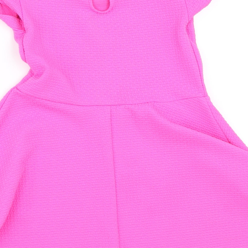 Young Dimension Girls Pink Skater Dress Size 2 Years