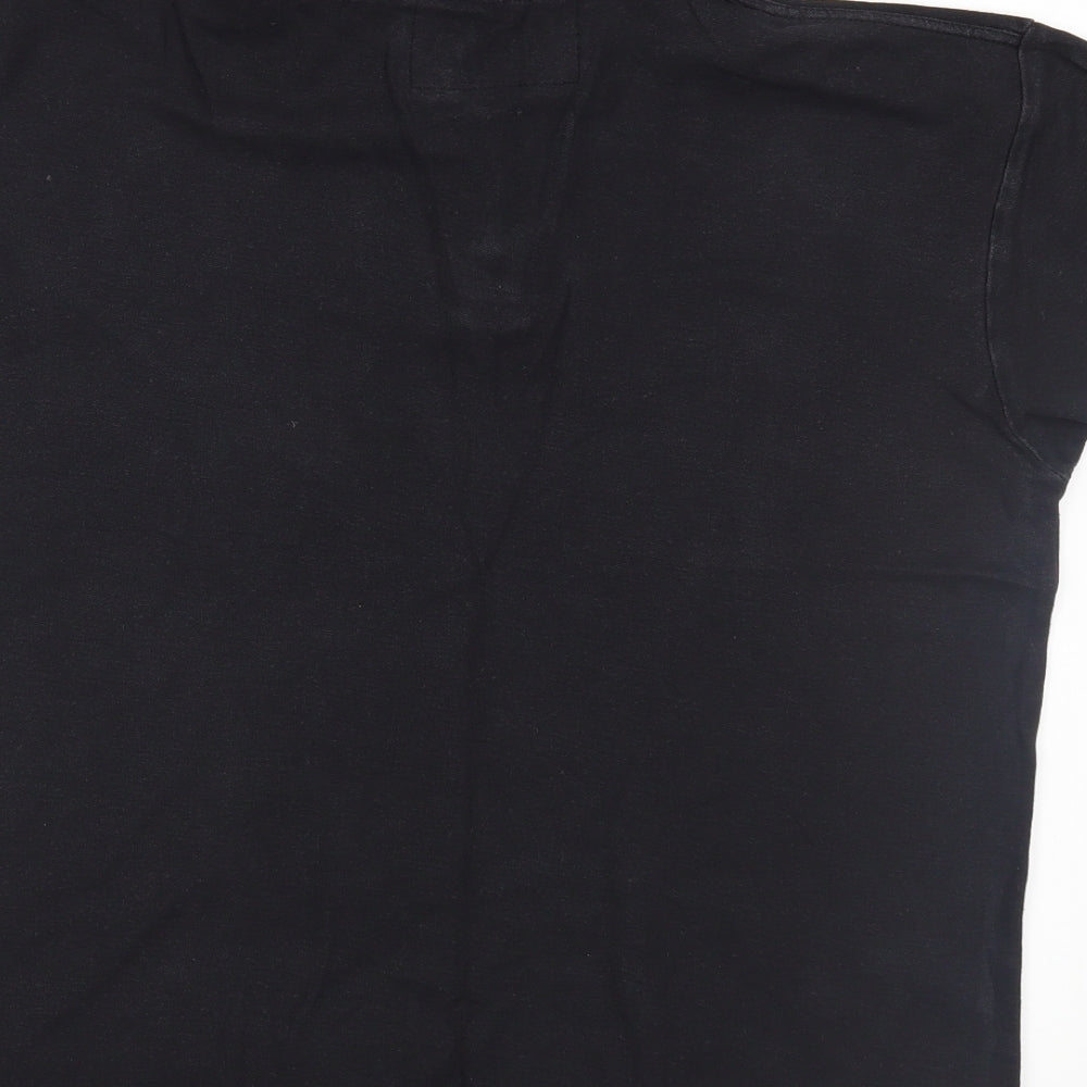 Oakridge Mens Black Polo Size M