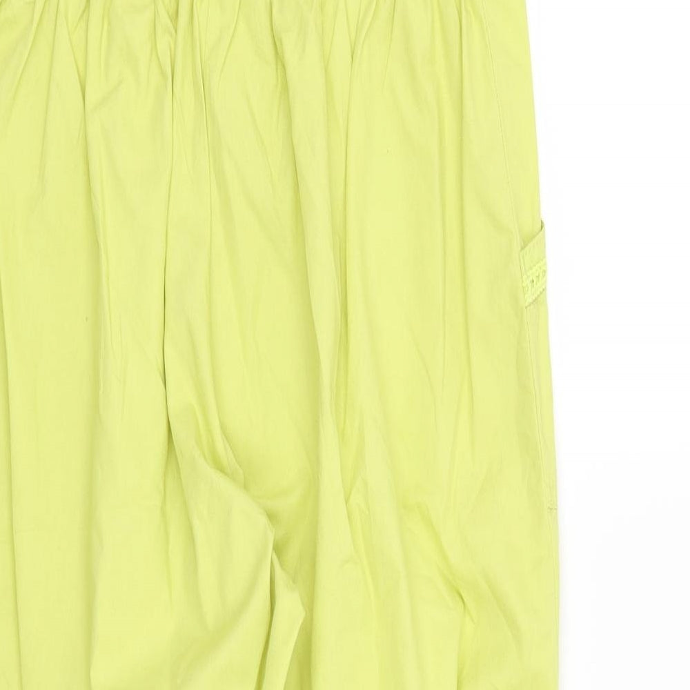 Preworn Womens Green Trousers Size 32 in L21 in