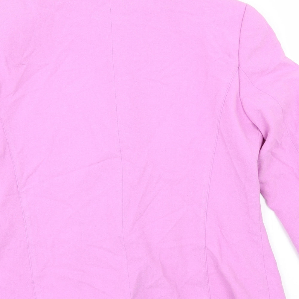 Anna Rose Womens Pink Jacket Size 12