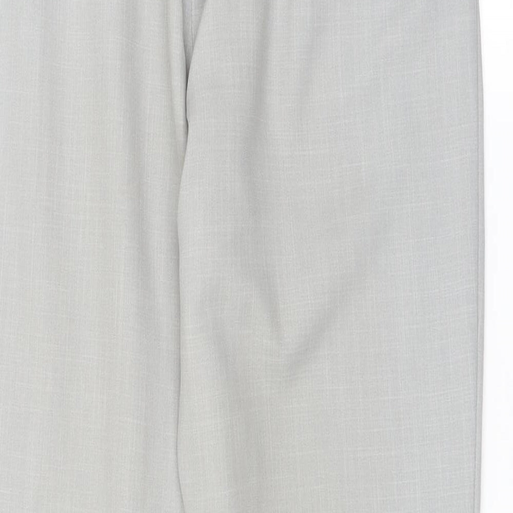 Womens UK Size 12 Wallis Regular Fit Grey Trousers