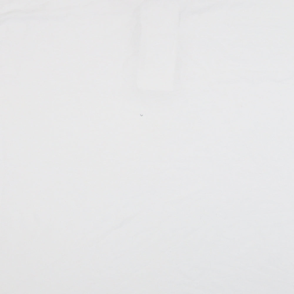 Blue Max Mens White Polo Size 2XL