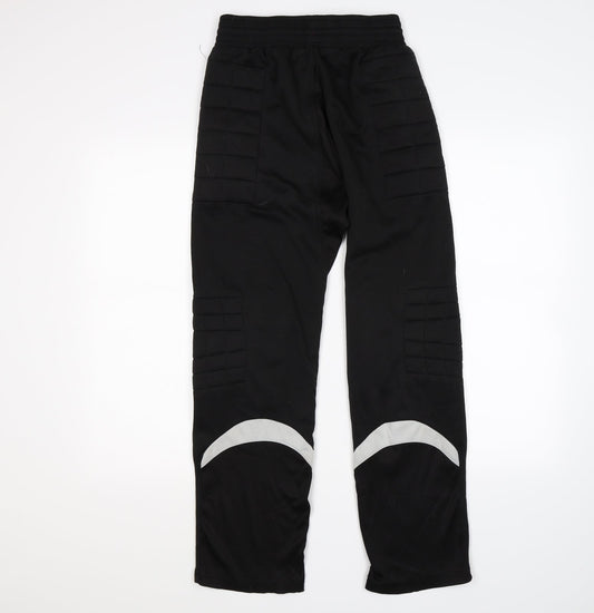 sells Mens Black Jogger Trousers Size S L27 in - padded knees