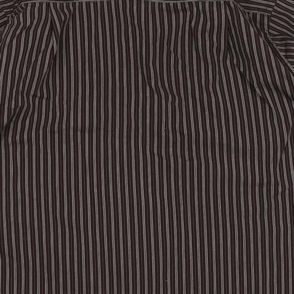 Mens UK Collar Size 15.5 Taylor & Wright Smart Brown Dress Shirt
