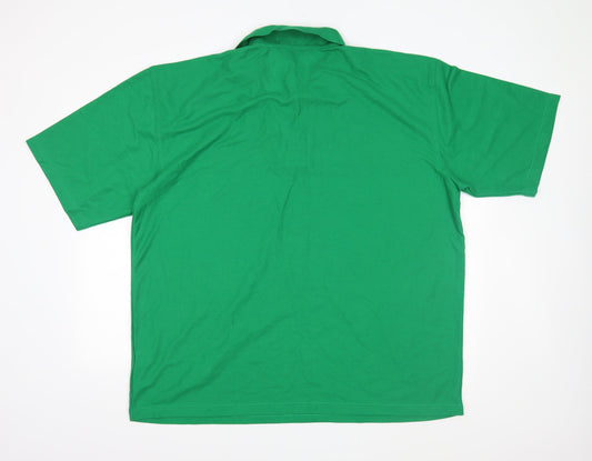Blue Max Mens Green Polo Size 2XL