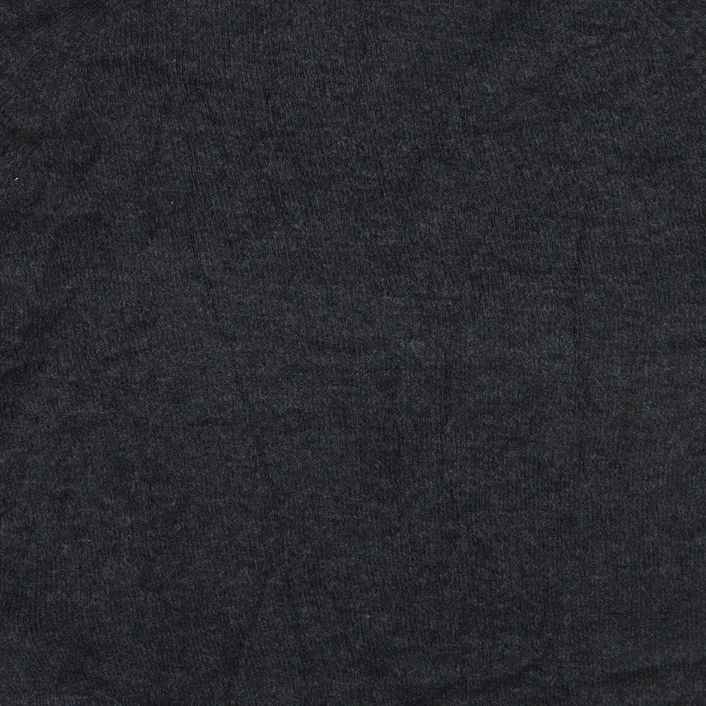 H&M Mens Grey Knit Pullover Jumper Size S