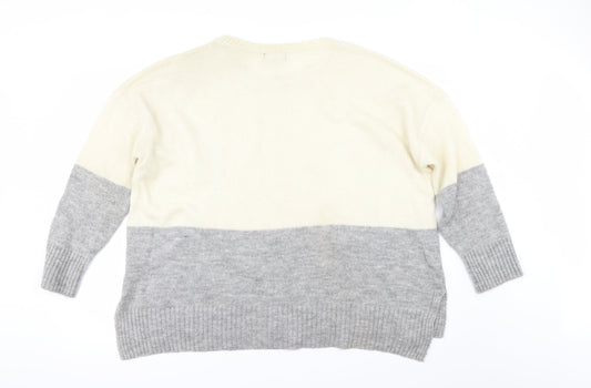 New Look Womens Beige Pullover Jumper Size L