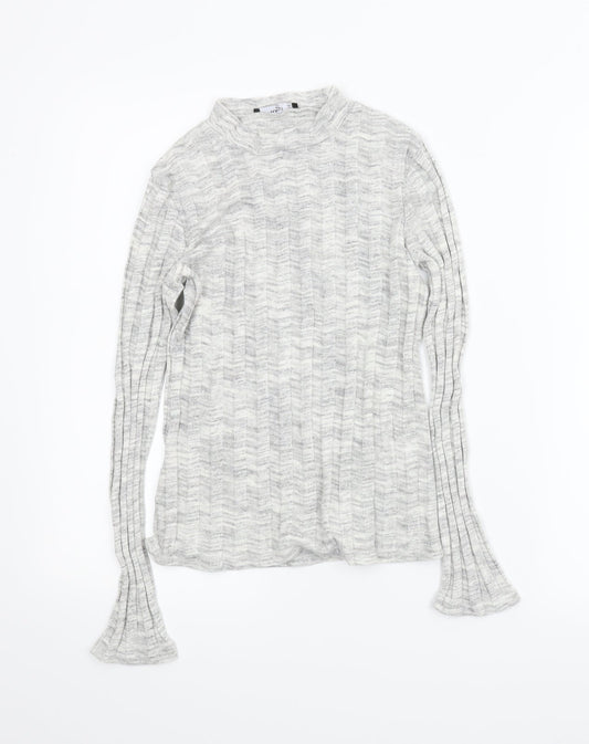 Mango Womens Ivory Pullover Jumper Size S