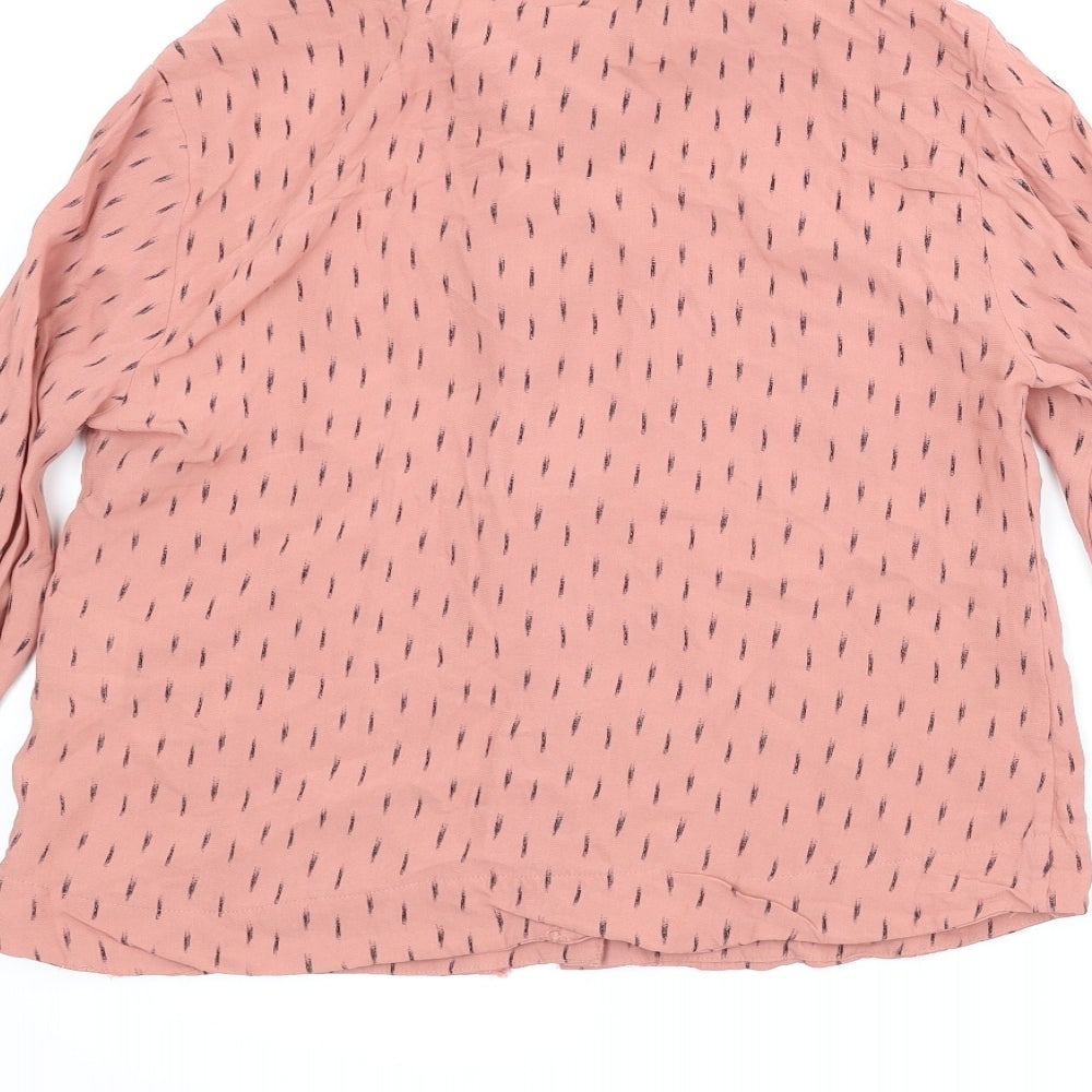 Womens UK Size 8 Atmosphere Pink Basic Blouse