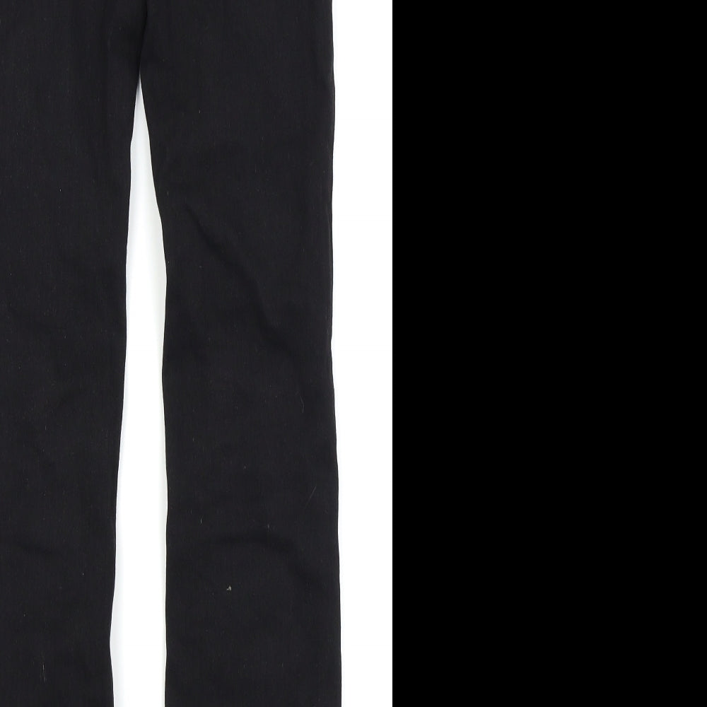 Womens UK Size 6 Denim and co Regular Fit Skinny Black Jeans