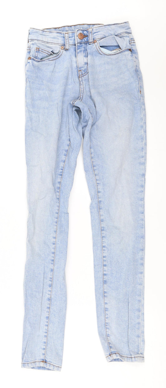 Noisy May Womens Blue Denim Skinny Jeans Size 25 in L30 in