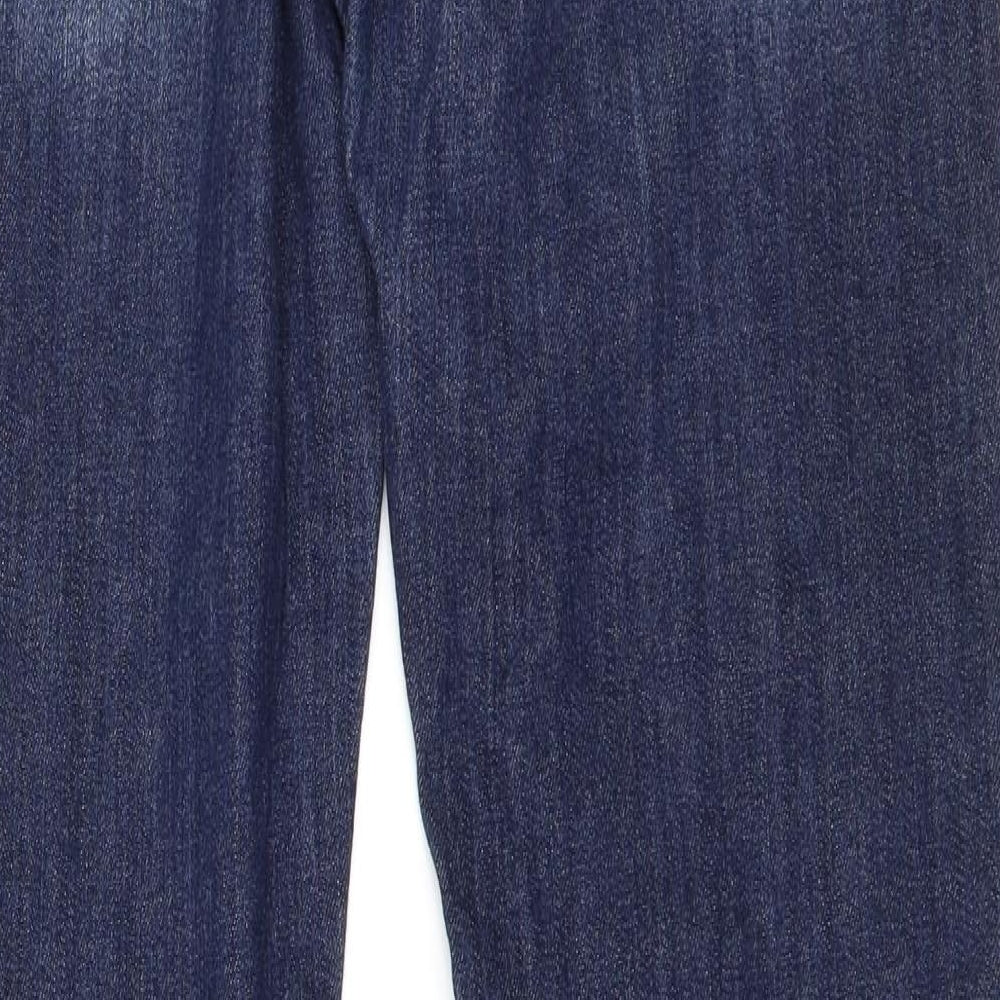 Gap Womens Blue Denim Straight Jeans Size 6 L32 in
