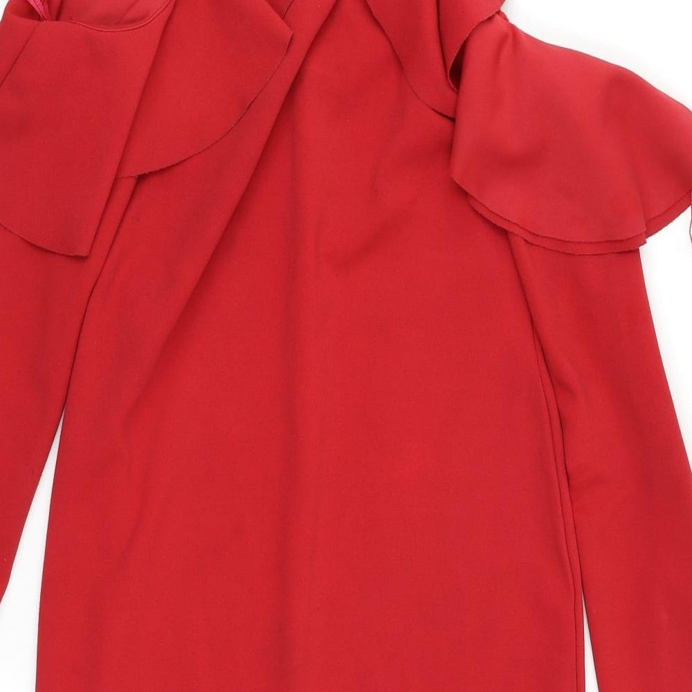 Ayanapa Womens Red A-Line Size 12