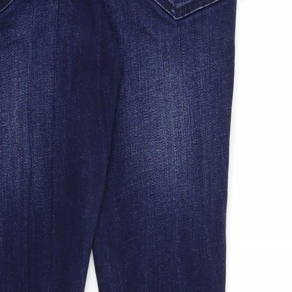 Very Womens Blue   Skinny Jeans Size 10 L26 in - Ripped Jeans