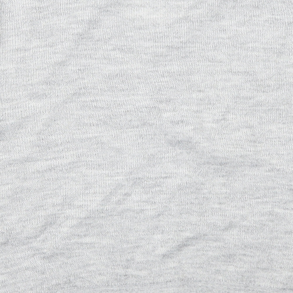 Greenwoods Mens Grey Striped Pullover Jumper Size L