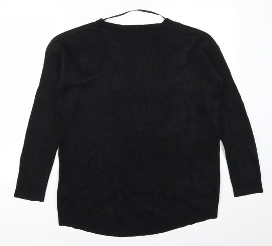 Atmosphere Womens Black Pullover Jumper Size 12