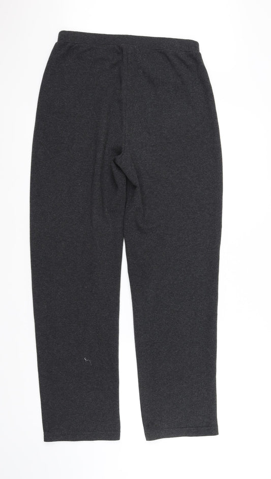 DASH Womens Grey Jegging Trousers Size 10 L31 in