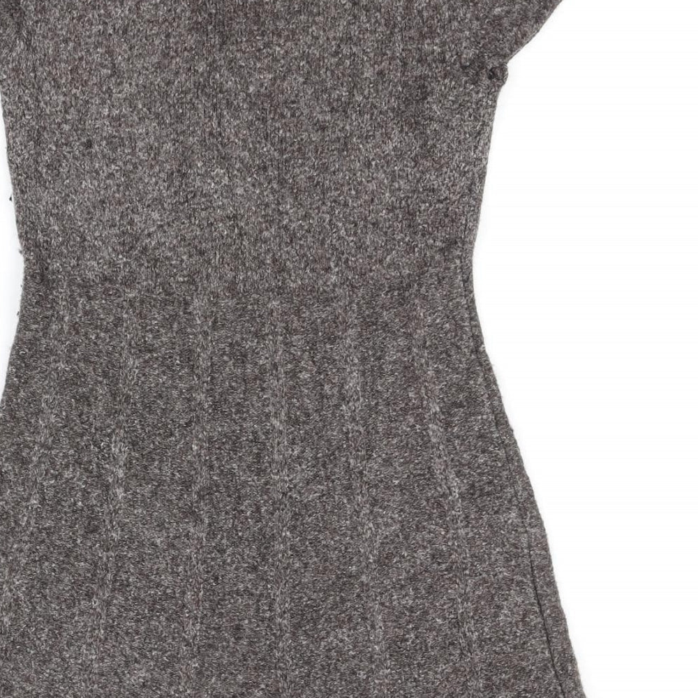Clockhouse Womens Grey Fit & Flare Size XS