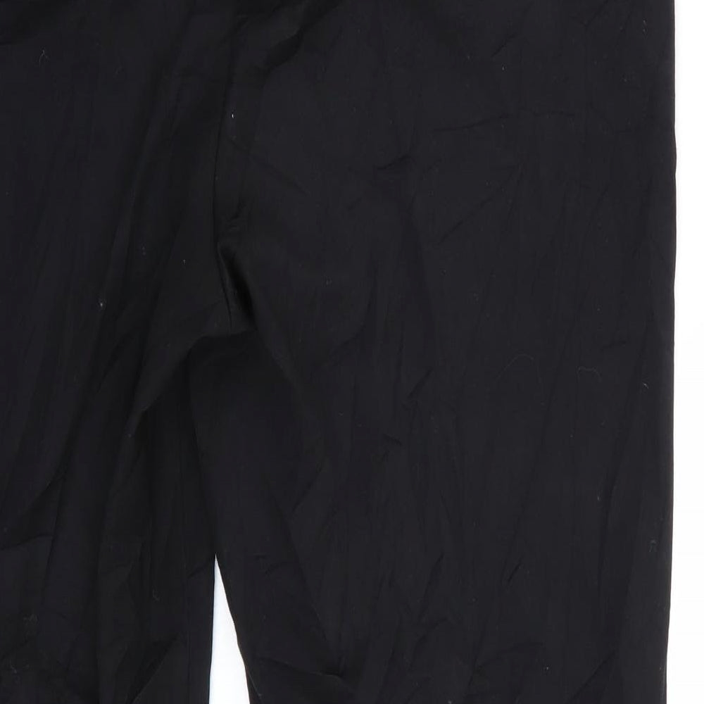 TU Womens Black Trousers Size 14 L27.5 in