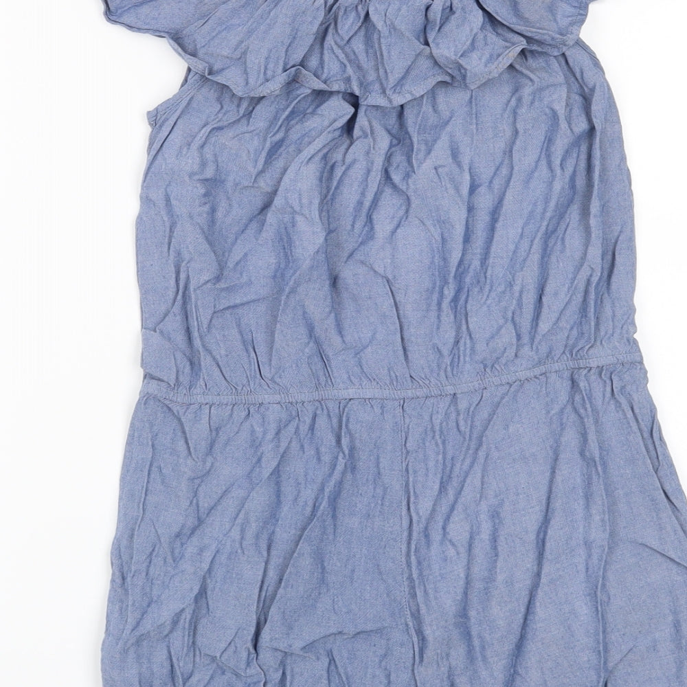 H&M Girls Blue Playsuit One-Piece Size 12 Years