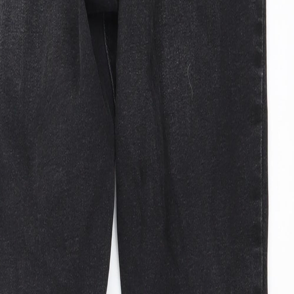 denim co Womens Black Straight Jeans Size 6 L26 in