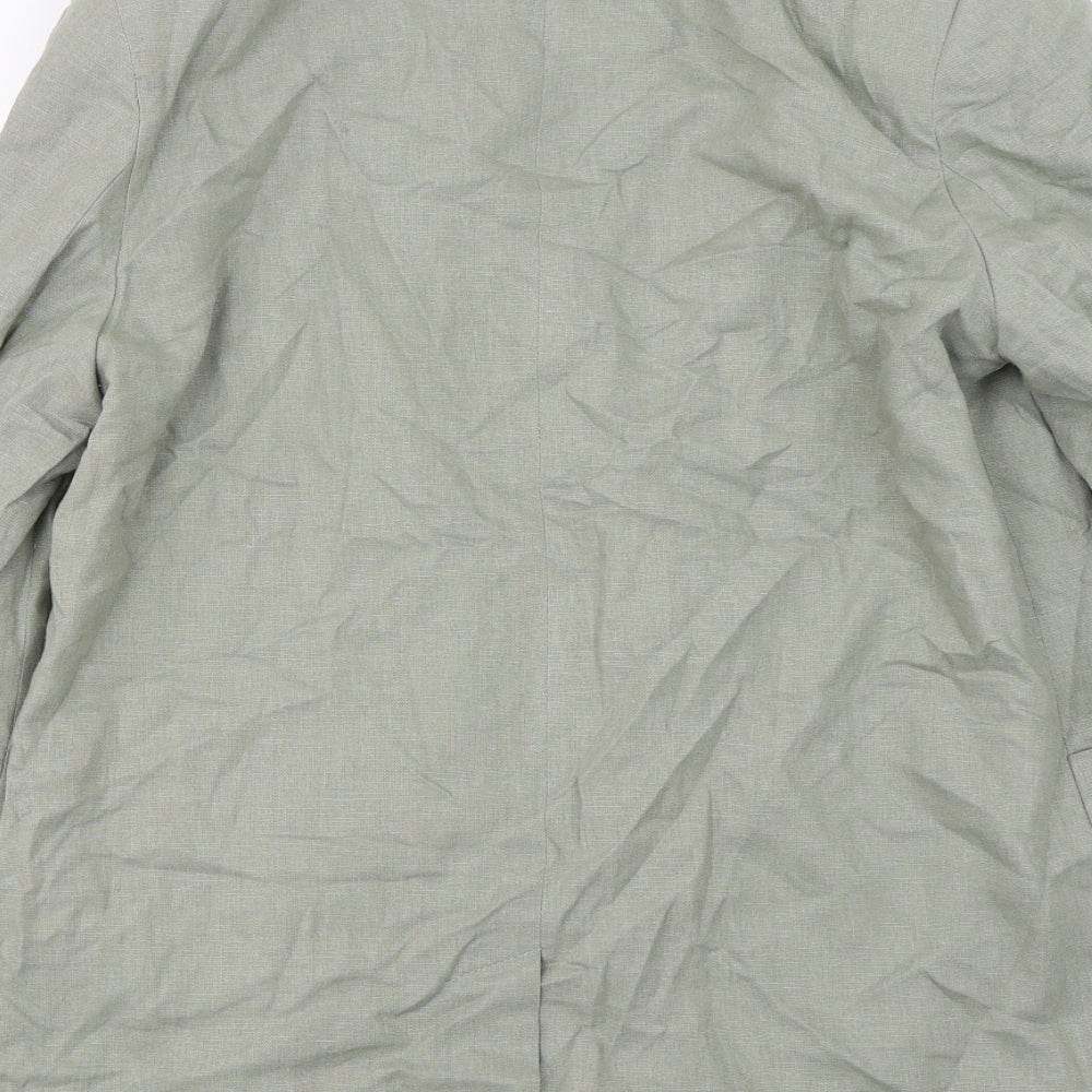 NEXT Womens Beige Jacket Blazer Size 14