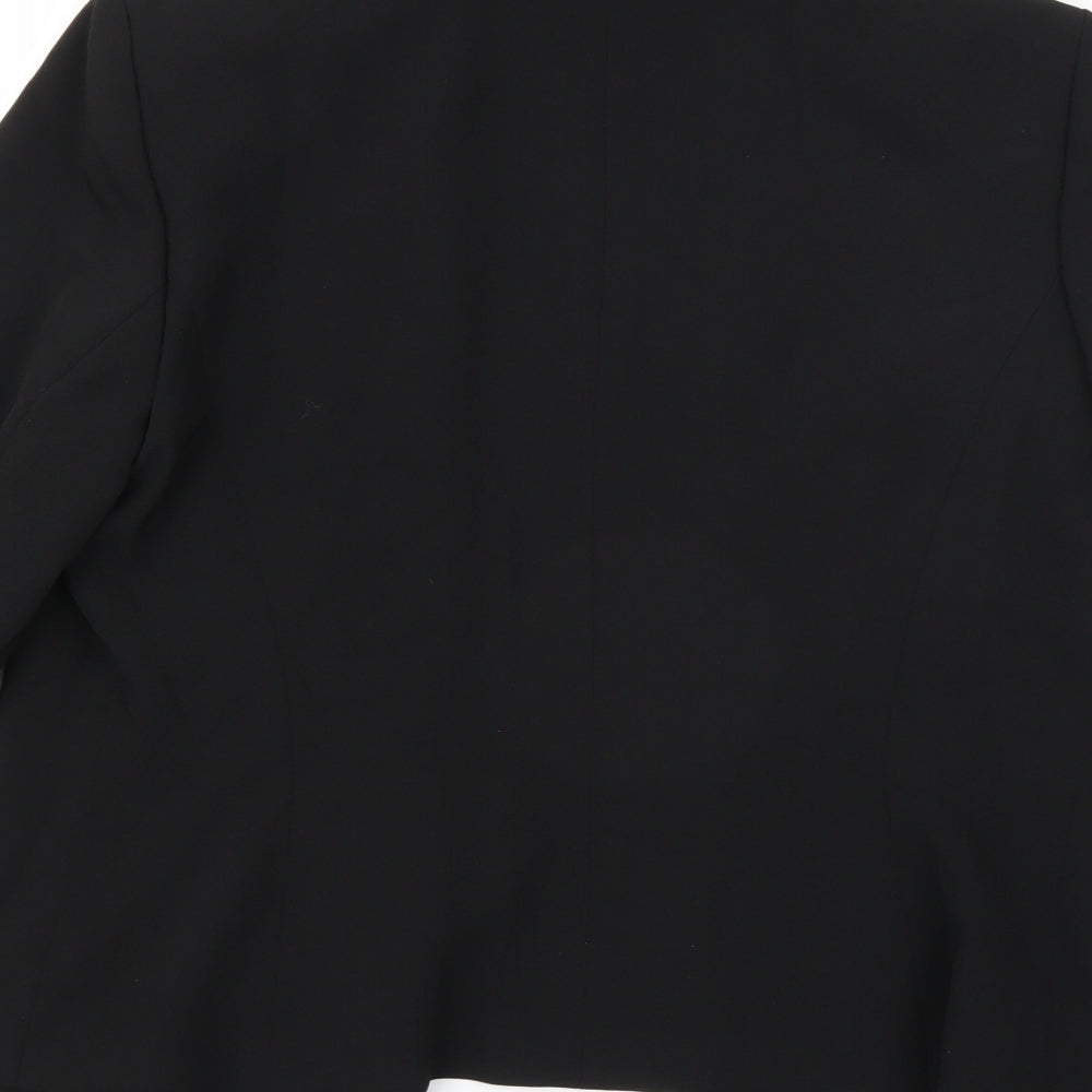 Kasper Womens Black Jacket Size 8