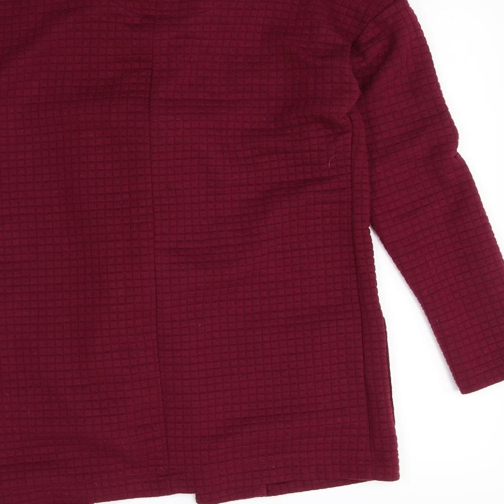 George Womens Purple Jacket Size 8