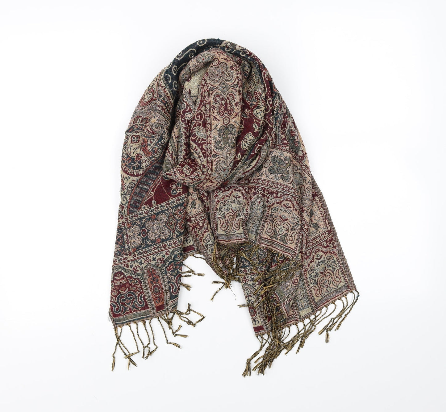 Preworn Womens Multicoloured Scarf