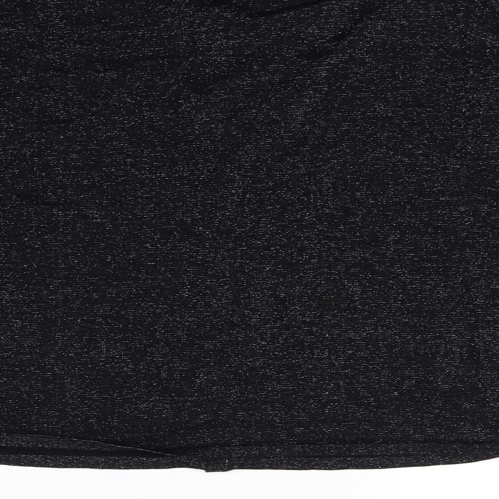 BM Womens Black Cardigan Jumper Size L