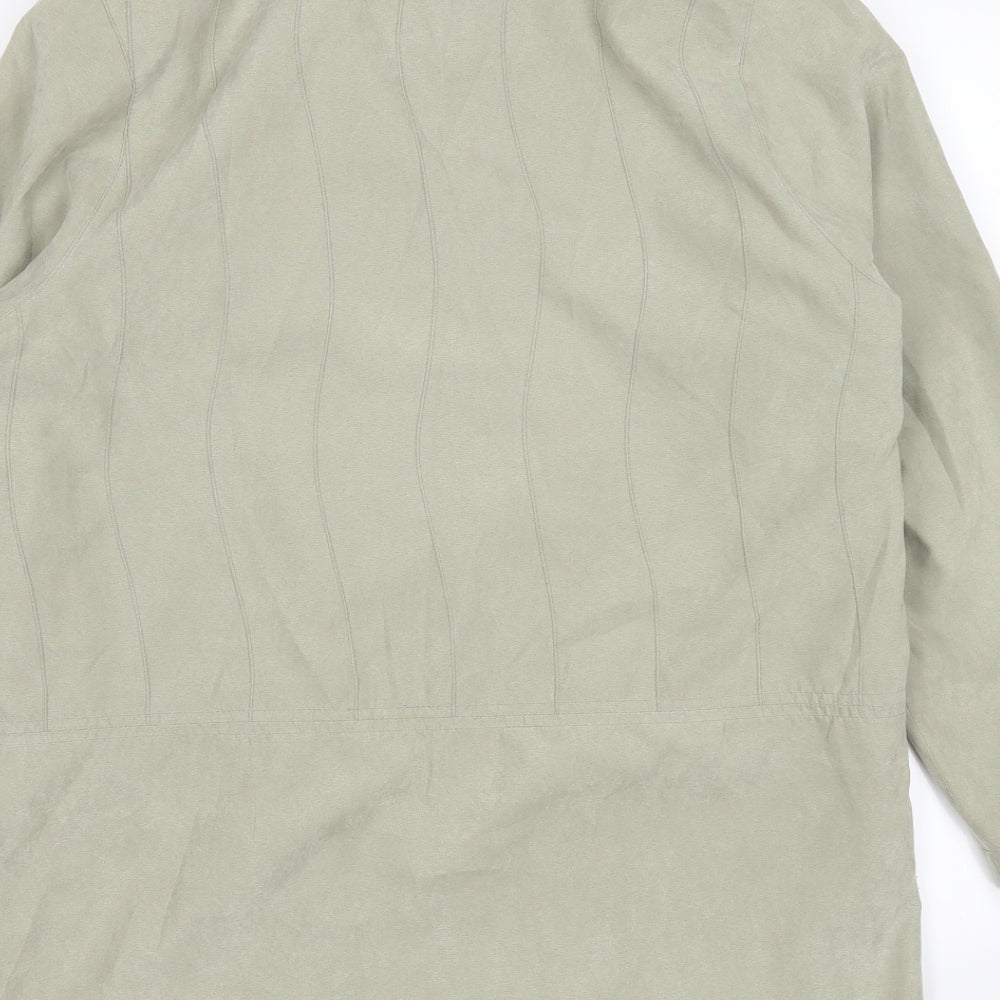 Klass Womens Green Jacket Coat Size 10